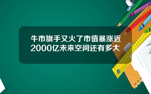 牛市旗手又火了市值暴涨近2000亿未来空间还有多大