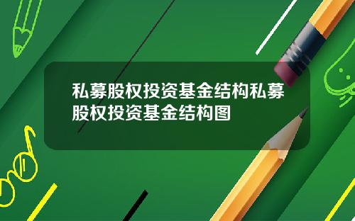 私募股权投资基金结构私募股权投资基金结构图