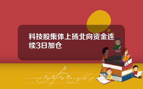 科技股集体上扬北向资金连续3日加仓