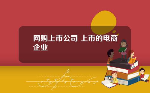 网购上市公司 上市的电商企业