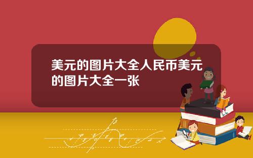 美元的图片大全人民币美元的图片大全一张