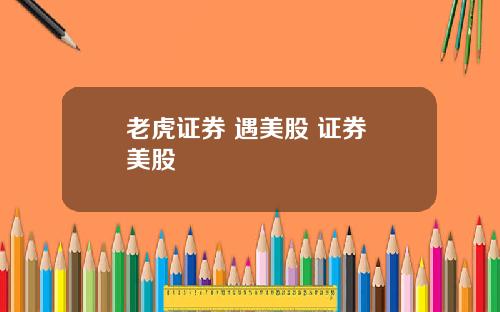 老虎证券 遇美股 证券 美股