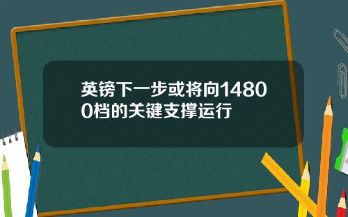 英镑下一步或将向14800档的关键支撑运行