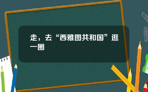 走，去“西雅图共和国”逛一圈