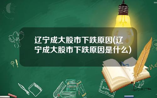 辽宁成大股市下跌原因(辽宁成大股市下跌原因是什么)