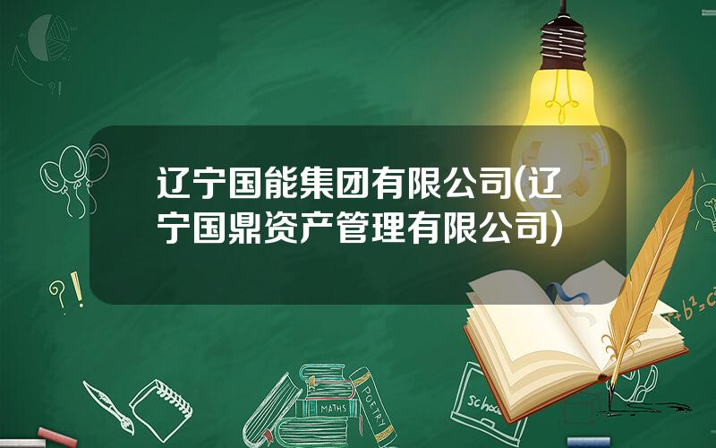 辽宁国能集团有限公司(辽宁国鼎资产管理有限公司)